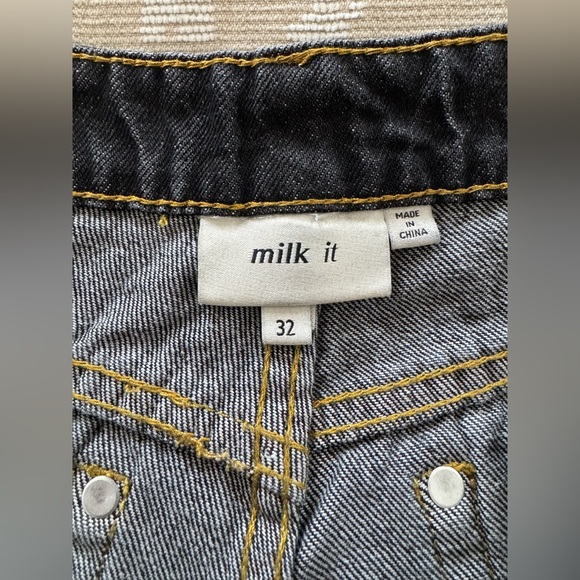 🆕 NWOT Free People • Milk It, Blaze Jeans • Black/Noir • 32 - Picture 11 of 16